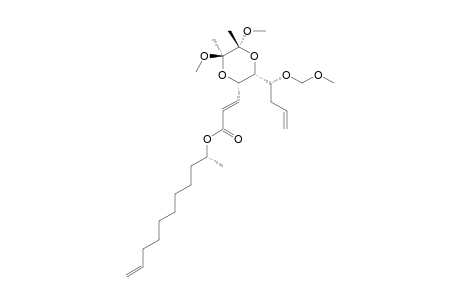 (E)-(2S,3R,5R,6R,1'R,5''S)-5,6-DIMETHOXY-2-(1'-METHOXYMETHYLHYDROXY-BUT-3'-ENE)-5,6-DIMETHYL-3-(5''-METHYL-TETRADEC-1'',13''-DIENE-1''-YL-3''-ONE)-1,4-D