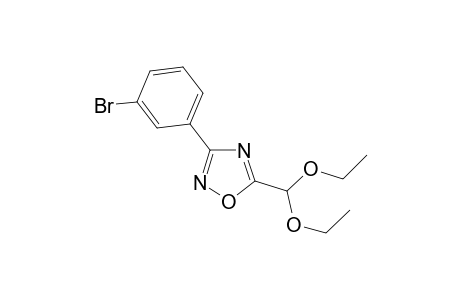 3-(3-Bromophenyl)-5-(diethoxymethyl)-1,2,4-oxadiazole