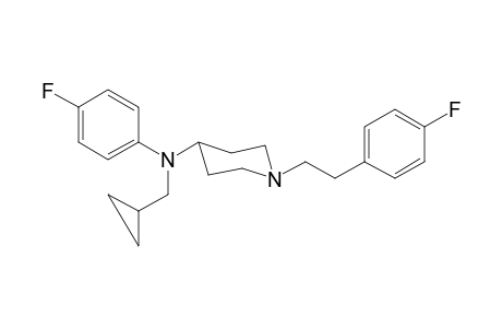 N-Cyclopropylmethyl-N-4-fluorophenyl-1-[2-(4-fluorophenyl)ethyl]piperidin-4-amine