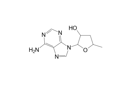 2-(6-aminopurin-9-yl)-5-methyl-3-oxolanol