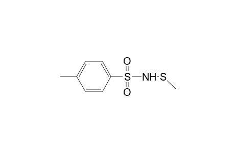 Benzenesulfonamide, 4-methyl-N-(methylthio)-
