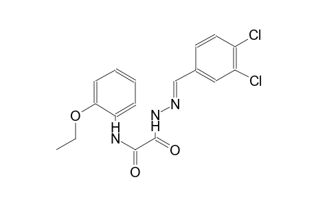 acetic acid, [(2-ethoxyphenyl)amino]oxo-, 2-[(E)-(3,4-dichlorophenyl)methylidene]hydrazide