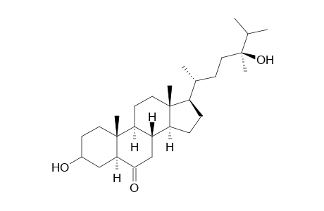 (24S)-3,24-Dihydroxy-24-methyl-5.alpha.-cholestan-6-one
