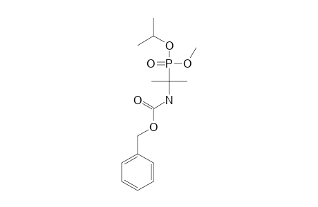 ISOPROPYL_METHYL_N-(BENZYLOXYCARBONYL)-1-AMINO-1-METHYLETHYLPHOSPHONATE