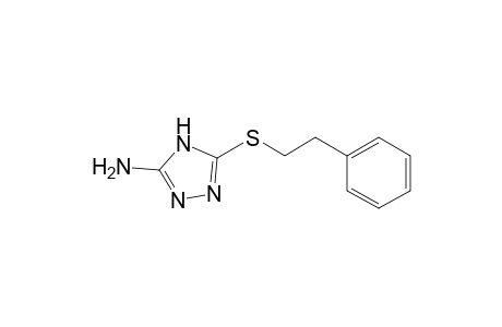 4H-1,2,4-triazol-3-amine, 5-[(2-phenylethyl)thio]-