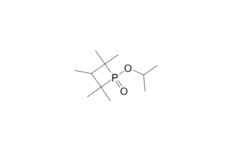1-Isopropoxy-2,2,3,4,4-pentamethylphosphetane 1-oxide