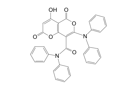 7-(Diphenylamino)-4-hydroxy-2,5-dioxo-N,N-diphenyl-2H,5H-pyrano[4,3-b]pyrane-8-carboxamide