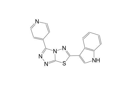 1H-indole, 3-[3-(4-pyridinyl)[1,2,4]triazolo[3,4-b][1,3,4]thiadiazol-6-yl]-