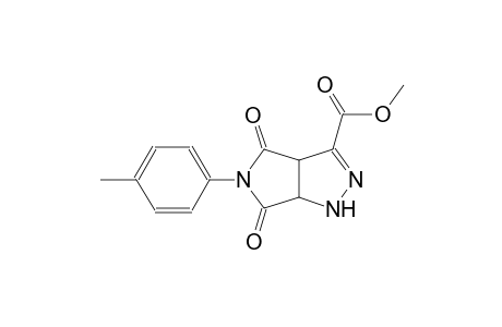 methyl 5-(4-methylphenyl)-4,6-dioxo-1,3a,4,5,6,6a-hexahydropyrrolo[3,4-c]pyrazole-3-carboxylate