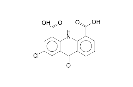 10H-Acridin-9-one-4,5-dicarboxylic acid, 2-chloro-