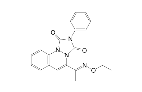 5-[1-(Ethoxyimino)ethyl]-2-phenyl-1H-[1,2,4]triazolo[1,2-a]cinnoline-1,3(2H)-dione