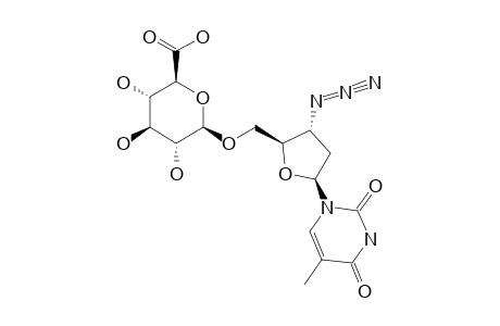 3'-AZIDO-3'-DEOXYTHYMIDINE-5'-O-GLUCURONIDE