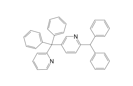 2-(diphenylmethyl)-5-[diphenyl(2-pyridinyl)methyl]pyridine