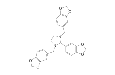 1,3-DIPIPERONYL-2-[3,4-(METHYLENEDIOXY)PHENYL]IMIDAZOLIDINE