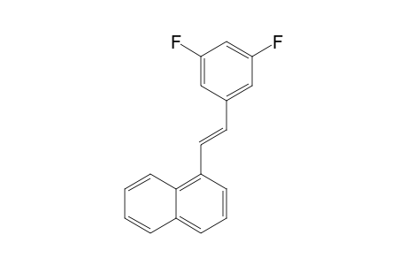 (E)-1-(3,5-Difluorophenyl)-2-(naphthyl)ethene