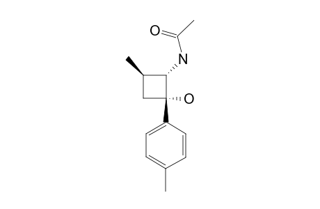 N-(2-HYDROXY-4-METHYL-2-PARA-TOLYL-CYCLOBUTYL)-ACETAMIDE
