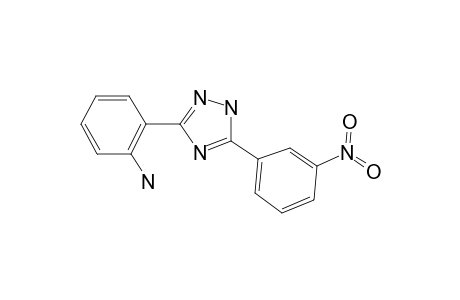 2-[5-(3-Nitrophenyl)-1H-1,2,4-triazol-3-yl]aniline