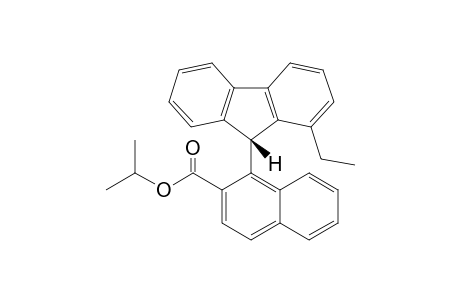 Isopropyl (R)/(S)-1-(1'-ethylfluoren-9'-yl)naphthalene-2-carboxylate