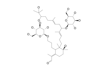 22,23-DIHYDROXY-ISOIRIDAL-3,16-DI-BETA-D-GLUCOPYRANOSIDE