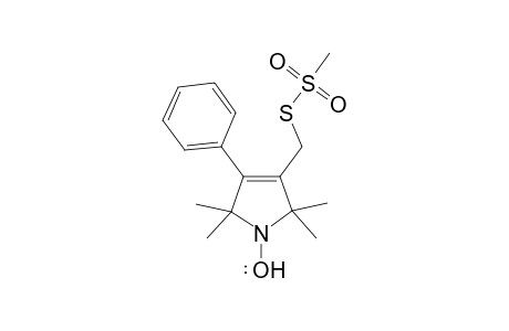 4-Phenyl-3-methylsulfonylthiomethyl-2,2,5,5-tetramethyl-2,5-dihydro-1H-pyrroline-1-yloxyl radical
