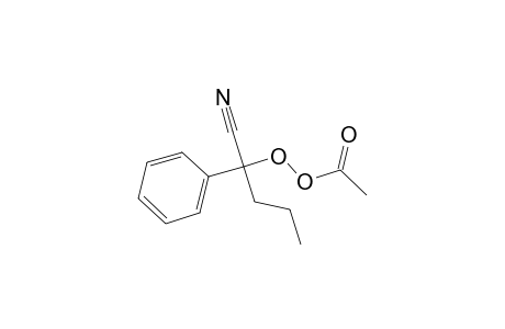 Ethaneperoxoic acid, 1-cyano-1-phenylbutyl ester