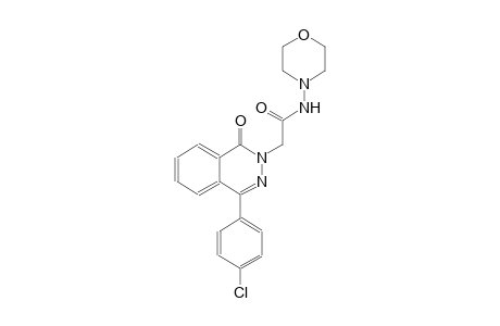 2-(4-(4-chlorophenyl)-1-oxo-2(1H)-phthalazinyl)-N-(4-morpholinyl)acetamide