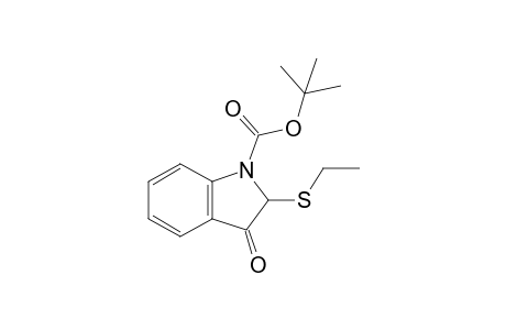 1-(t-Butoxycarbonyl)-2-(ethylsulfanyl)-indolin-3-one