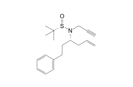 (3S,SS)-N-(tert-Butanesulfinyl)-N-(2-propyl)-1-phenylhex-5-en-3-amine