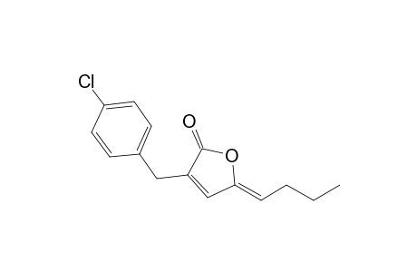 (5Z)-5-butylidene-3-(4-chlorobenzyl)furan-2-one