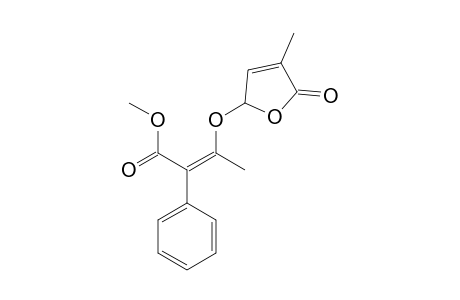 METHYL-3-(4-METHYL-5-OXO-2,5-DIHYDROFURAN-2-YLOXY)-2-PHENYL-BUT-2-ENOATE