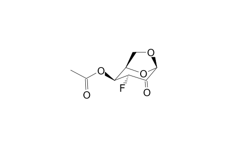 Acetic acid 3-fluoro-4-oxo-6,8-dioxa-bicyclo[3.2.1]oct-2-yl ester