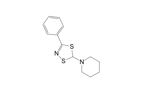 3-Phenyl-5-piperidino-1,4,2-dithiazole