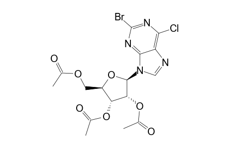 [(2R,3R,4R,5R)-3,4-diacetoxy-5-(2-bromo-6-chloro-purin-9-yl)tetrahydrofuran-2-yl]methyl acetate