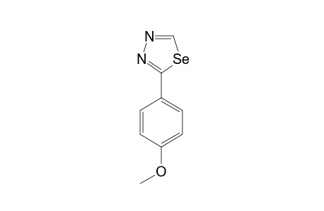2-(4-METHOXYPHENYL)-1,3,4-SELENADIAZOLE