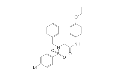 acetamide, 2-[[(4-bromophenyl)sulfonyl](phenylmethyl)amino]-N-(4-ethoxyphenyl)-