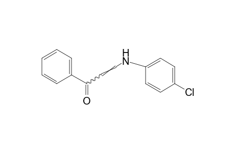 3-(p-CHLOROANILINO)ACRYLOPHENONE