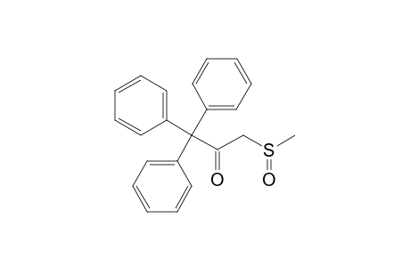 3-(methylsulfinyl)-1,1,1-triphenyl-2-propanone