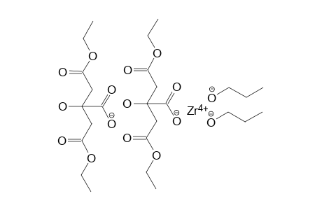 Zirconium(IV) bis(diethyl citrato)dipropoxide