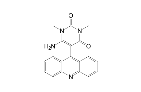 5-(9-acridinyl)-6-amino-1,3-dimethyl-2,4(1H,3H)-pyrimidinedione