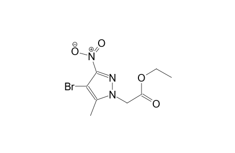ethyl (4-bromo-5-methyl-3-nitro-1H-pyrazol-1-yl)acetate