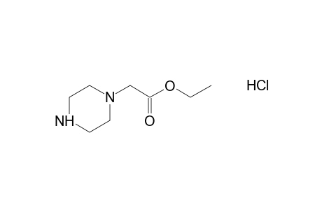 1-piperazineacetic acid, ethyl ester, hydrochloride