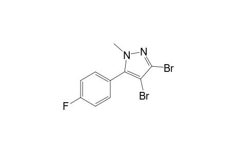 3,4-Dibromo-5-(4-fluorophenyl)-1-methyl-1H-pyrazole