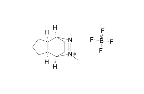 (1.alpha.,4.alpha.,4a.alpha.,7a.alpha.)-4,4a,5,6,7,7a-hexahydro-2-methyl-1,4-ethano-1H-cyclopenta[d]pyridazinium tetrafluoroborate