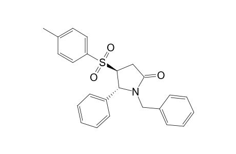 trans-N-Benzyl 4-tosyl-5-phenyl-2-pyrrolidinone