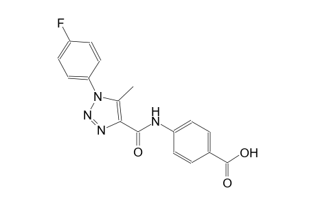 benzoic acid, 4-[[[1-(4-fluorophenyl)-5-methyl-1H-1,2,3-triazol-4-yl]carbonyl]amino]-