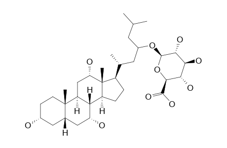 5-BETA-CHOLESTANE-3-ALPHA,7-ALPHA,12-ALPHA,23-TETROL-23-GLUCURONIDE