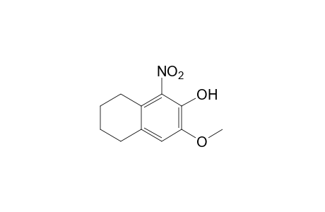 3-methoxy-1-nitro-5,6,7,8-tetrahydro-2-naphthol