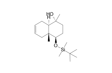 (1.alpha.,4.beta.,4a.beta.,8a.alpha.)-4-[(tert-Butyldimethylsilyl)oxy]-1,2,3,4,4aa,5,8,8a-octahydro-1,4a-dimethyl-1-naphthalenol