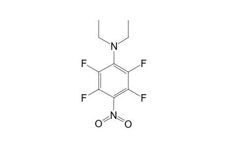 4-DIETHYLAMINO-2,3,5,6-TETRAFLUORO-NITRO-BENZENE