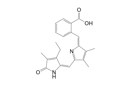 Benzoic acid, 2-[[5-[(3-ethyl-1,5-dihydro-4-methyl-5-oxo-2H-pyrrol-2-ylidene)methyl]-3,4-dimethyl-2H-pyrrol-2-ylidene]methyl]-, (E,Z)-